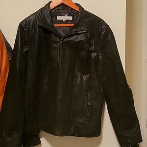 Women's leather jacket